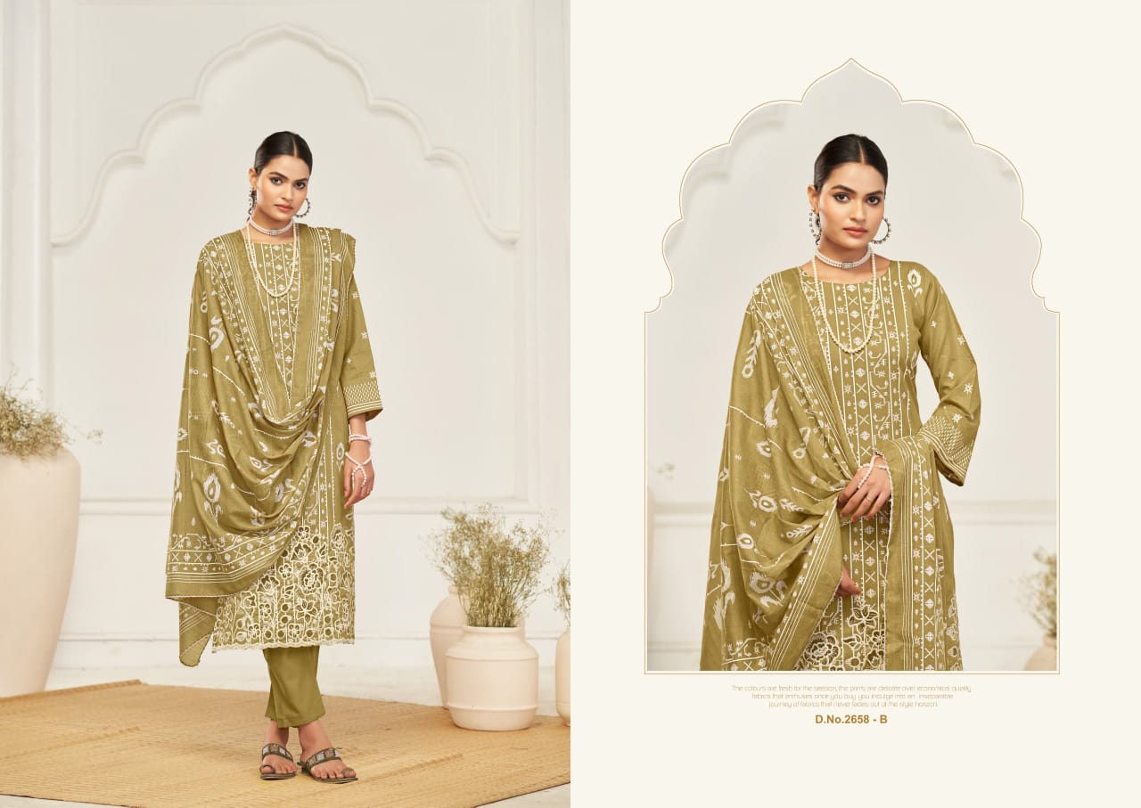 Bansuri by Sargam Pure Cotton Printed Designer Salwar Suit Orders In India